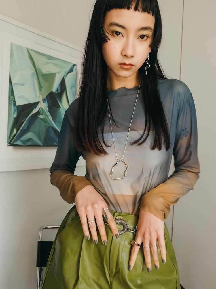 sahara Sheer Top｜サハラシアーカットソー – MARTE