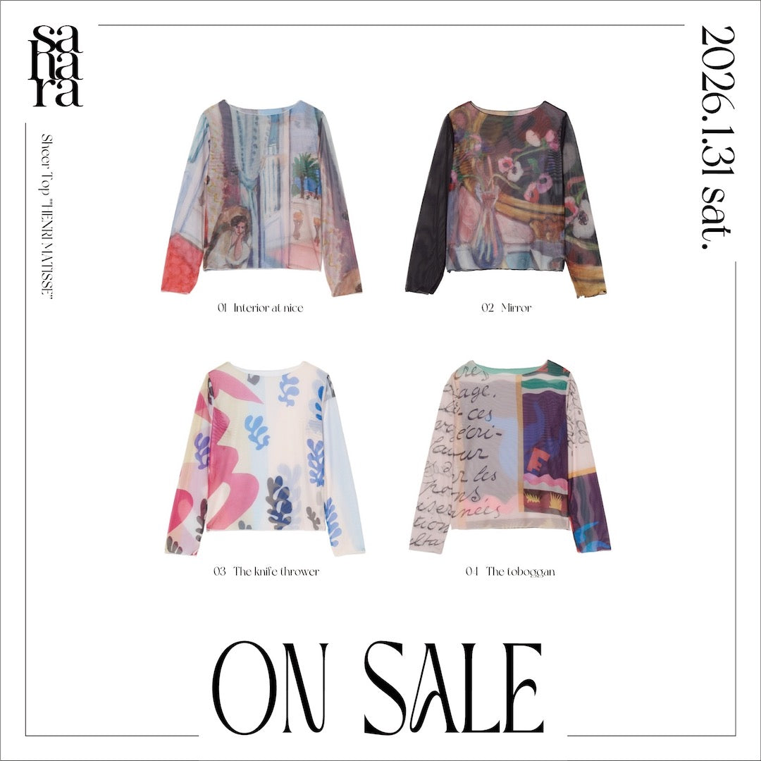 新作入荷のお知らせ｜2025.1.31 Sat.