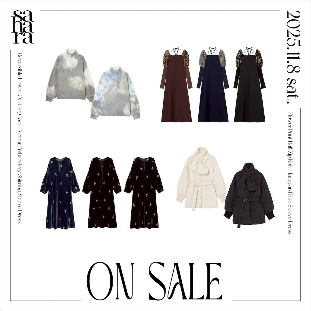 新作入荷のお知らせ｜2025.11.8 Sat.