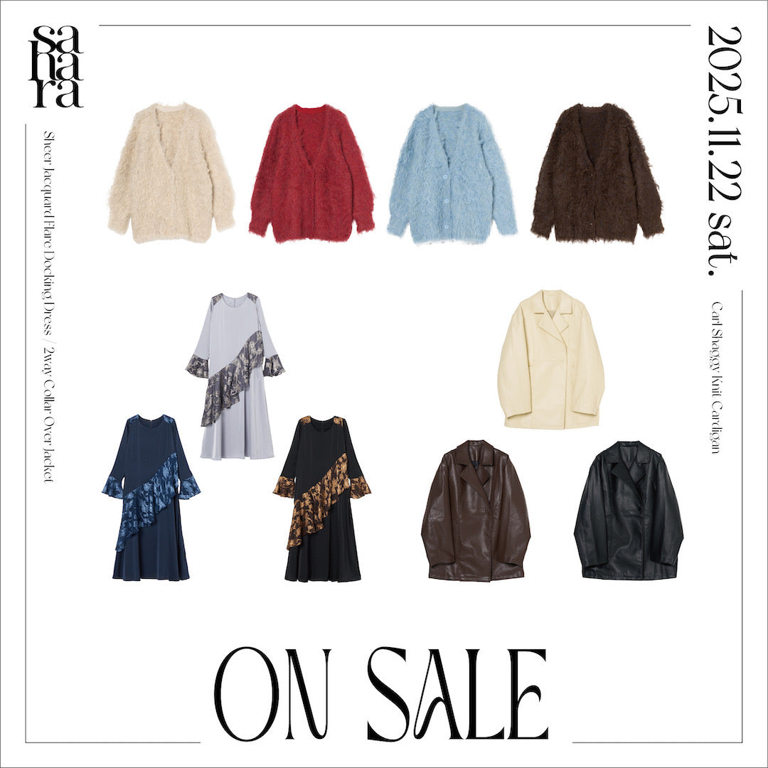 新作入荷のお知らせ｜2025.11.22 Sat.