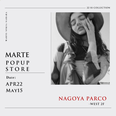 MARTE POP UP STORE at 名古屋PARCO