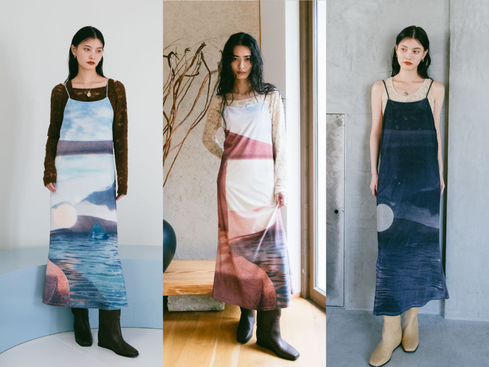 Interview｜Print Velour Dress Directed by tommy.arakaki