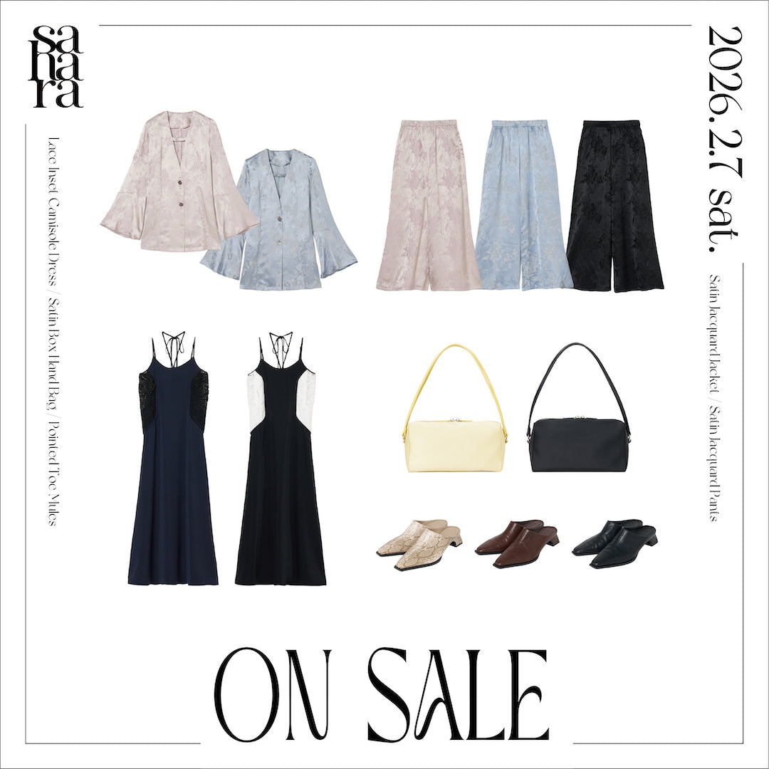 新作入荷のお知らせ｜2026.2.7 Sat.