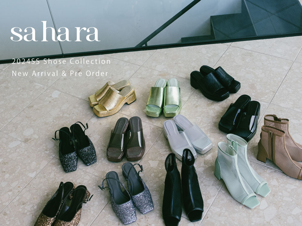 sahara 2024SS SHOES COLLECTION MARTE