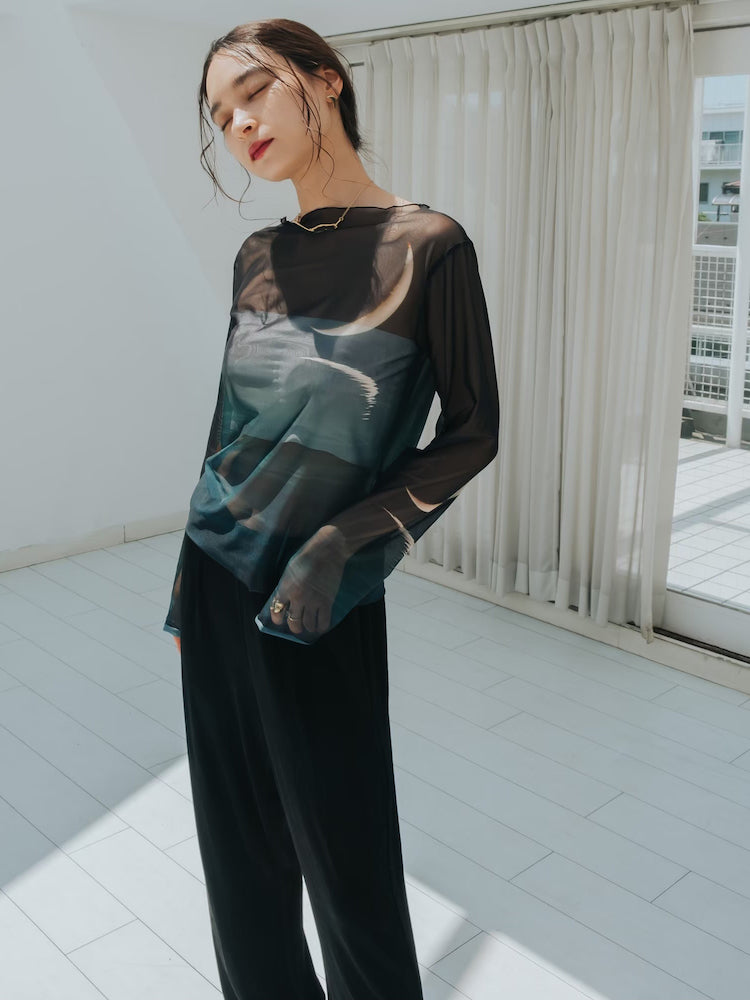 Sheer Top / 04Crescent – MARTE