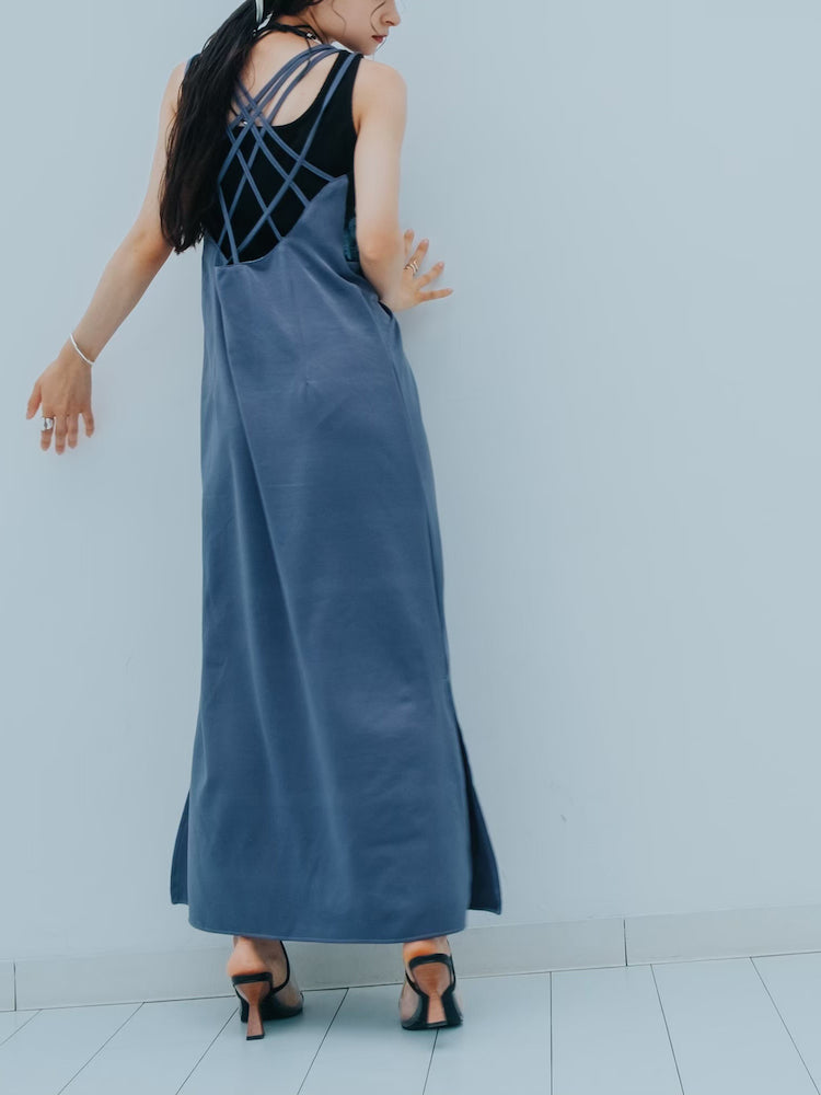 JQD Back Cross Cami Dress – MARTE