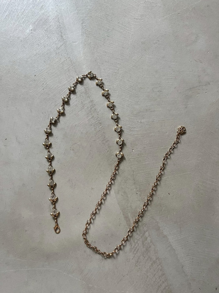 Vintage Chain Belt / Copper Stone
