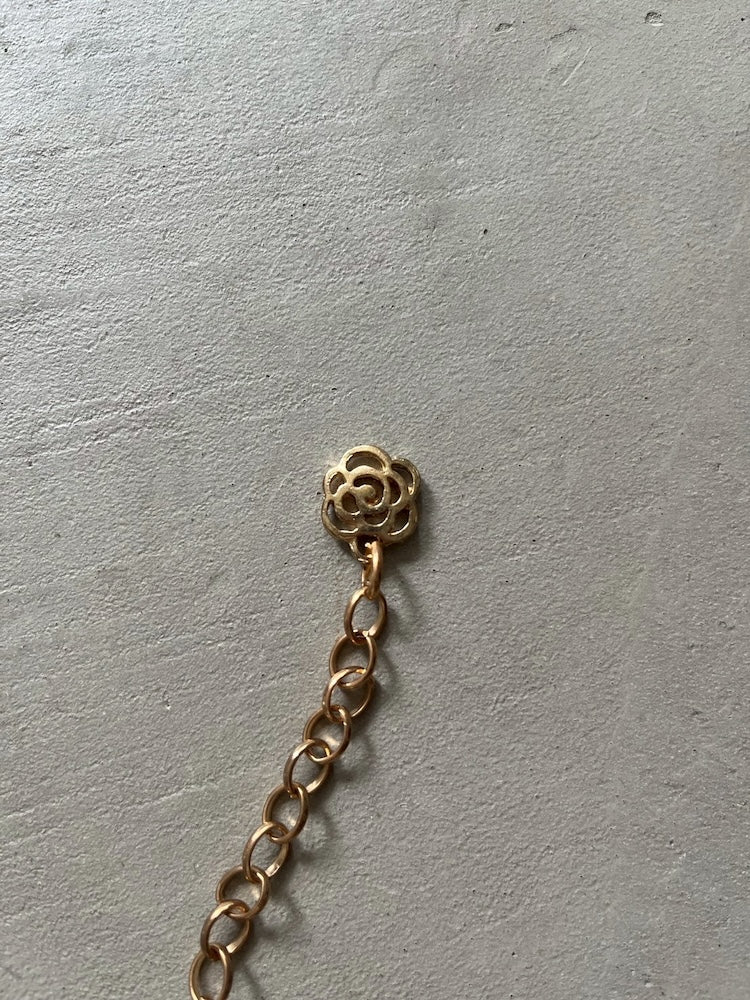 Vintage Chain Belt / Copper Stone