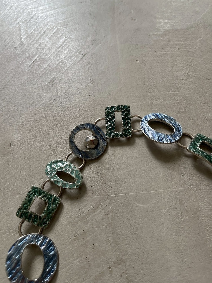 Vintage Chain Belt / Ocean
