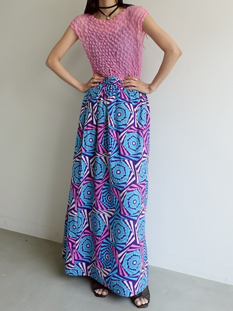 African Batik Swirl Skirt – MARTE