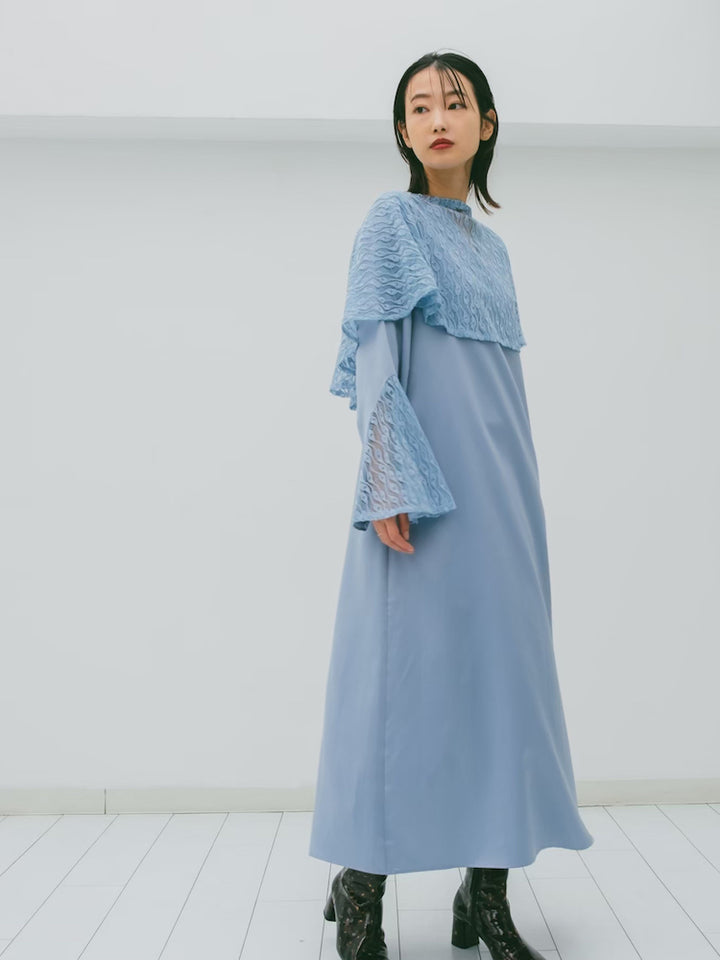 Multi Way Cape Lace Dress – MARTE