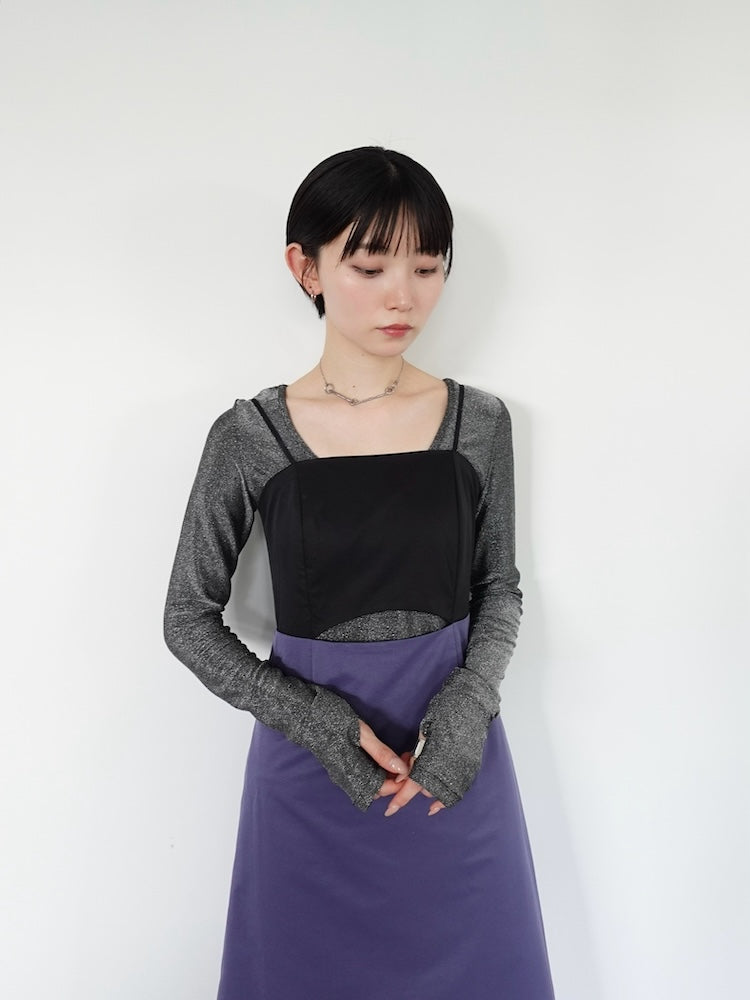 2way Glitter Top｜グリッターラメトップス – MARTE