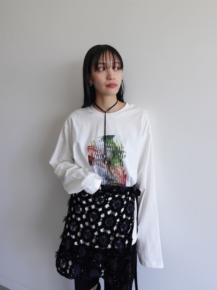 モデル身長：158cm / カラー：Black