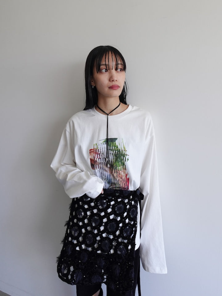 モデル身長：158cm / カラー：Black