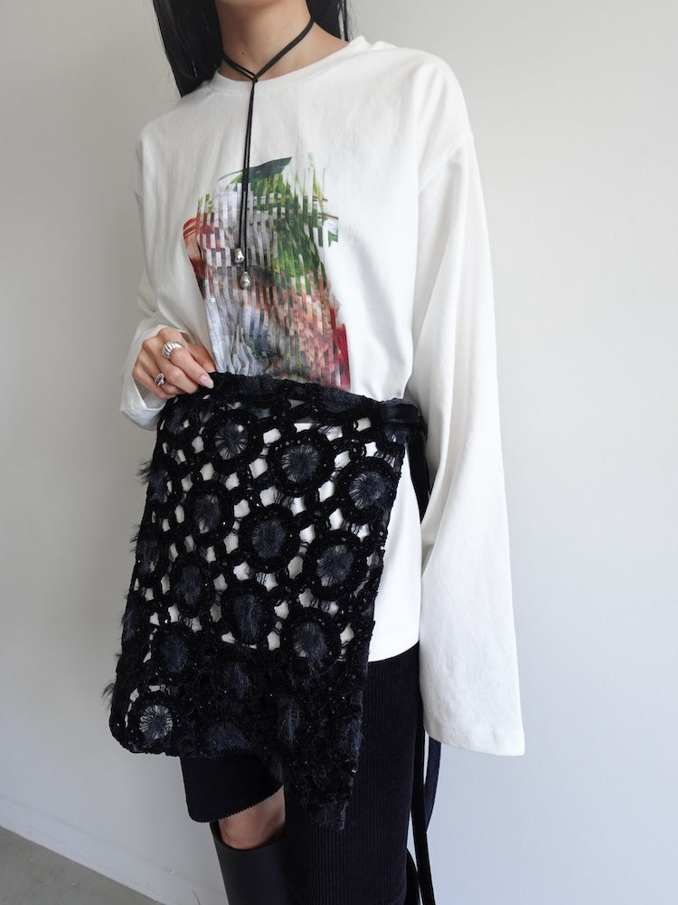 モデル身長：158cm / カラー：Black