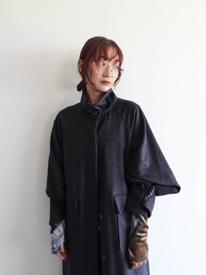モデル身長：168cm / カラー：GrayNavy