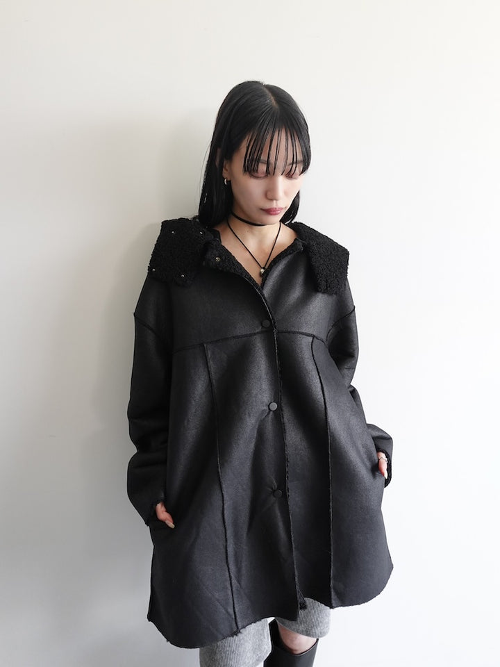 モデル身長：158cm / カラー：Black