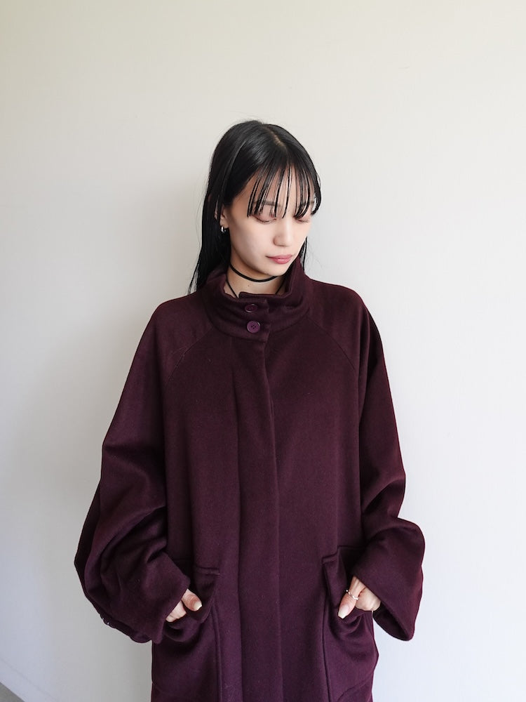 モデル身長：158cm / カラー：Wine
