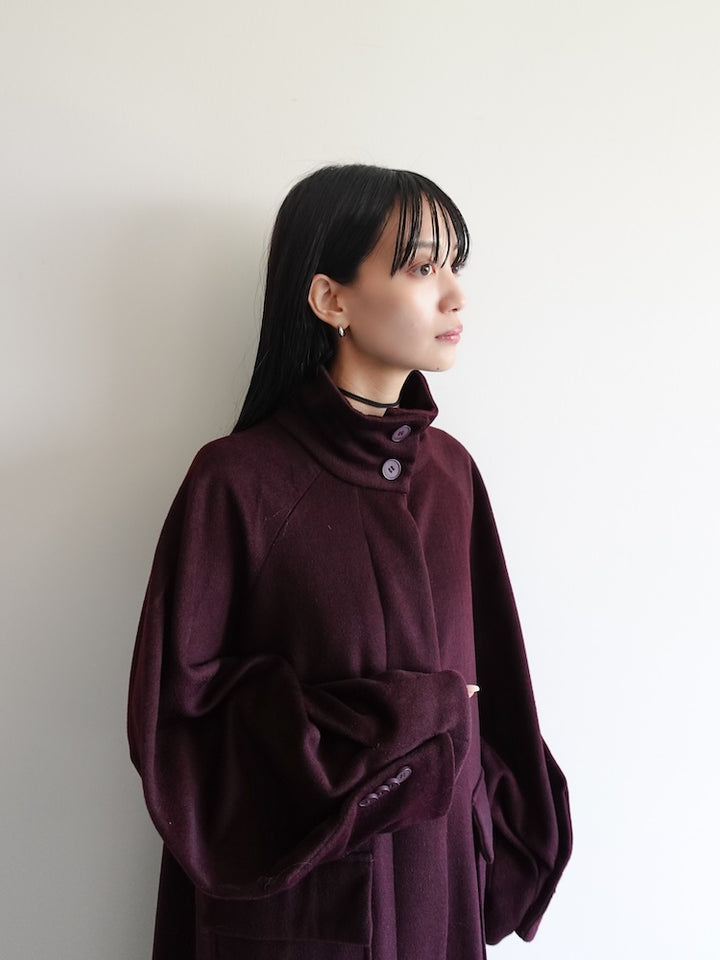 モデル身長：158cm / カラー：Wine