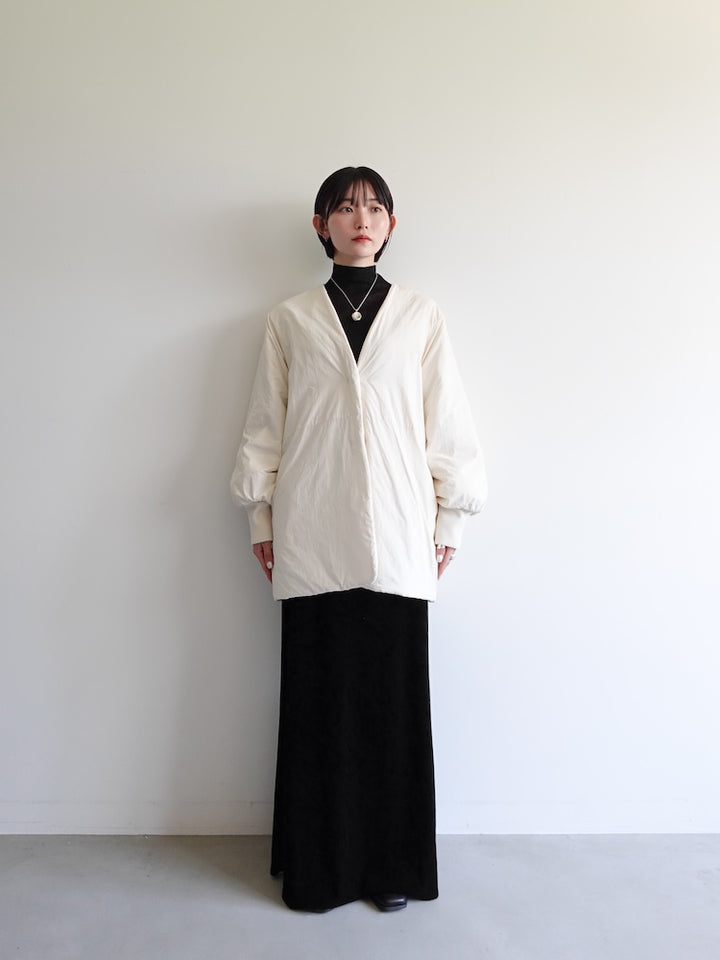 モデル身長：162cm / カラー：Ivory
