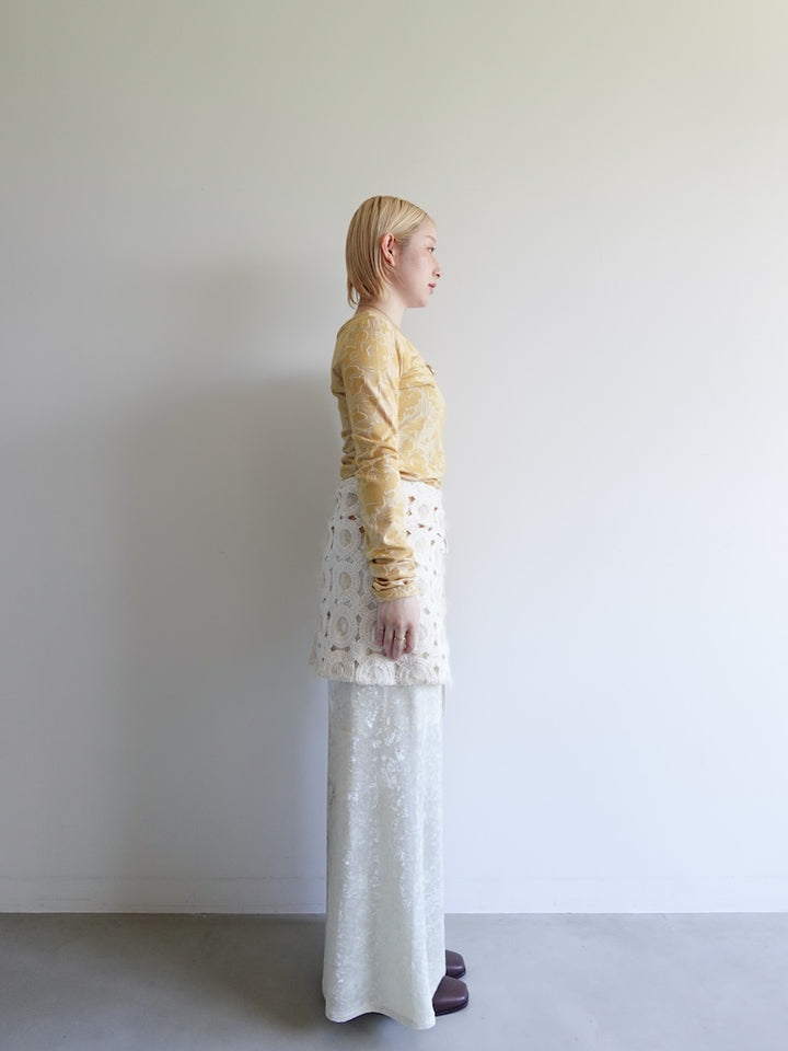 モデル身長：153cm / カラー：Ivory