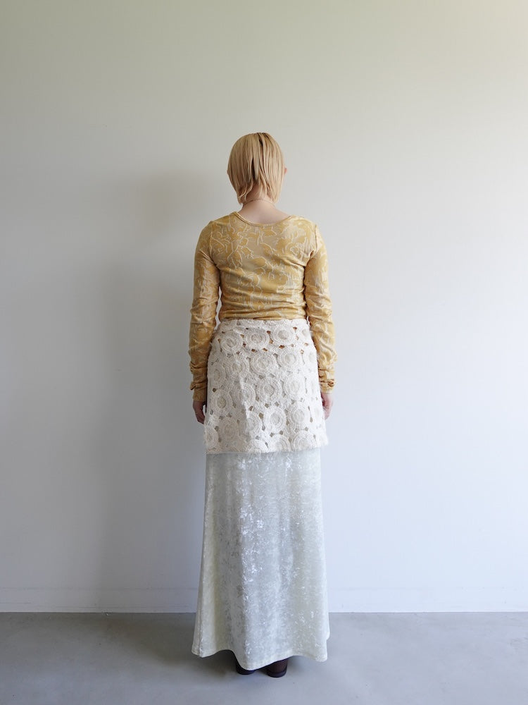 モデル身長：153cm / カラー：Ivory