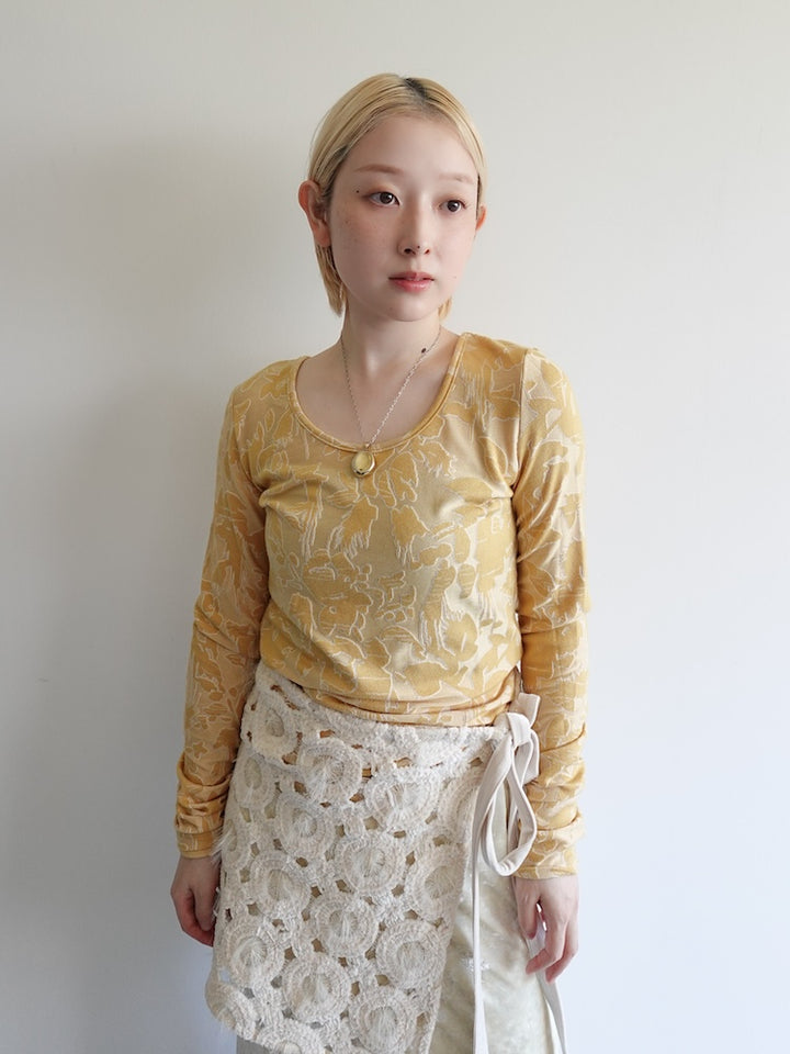 モデル身長：153cm / カラー：Yellow