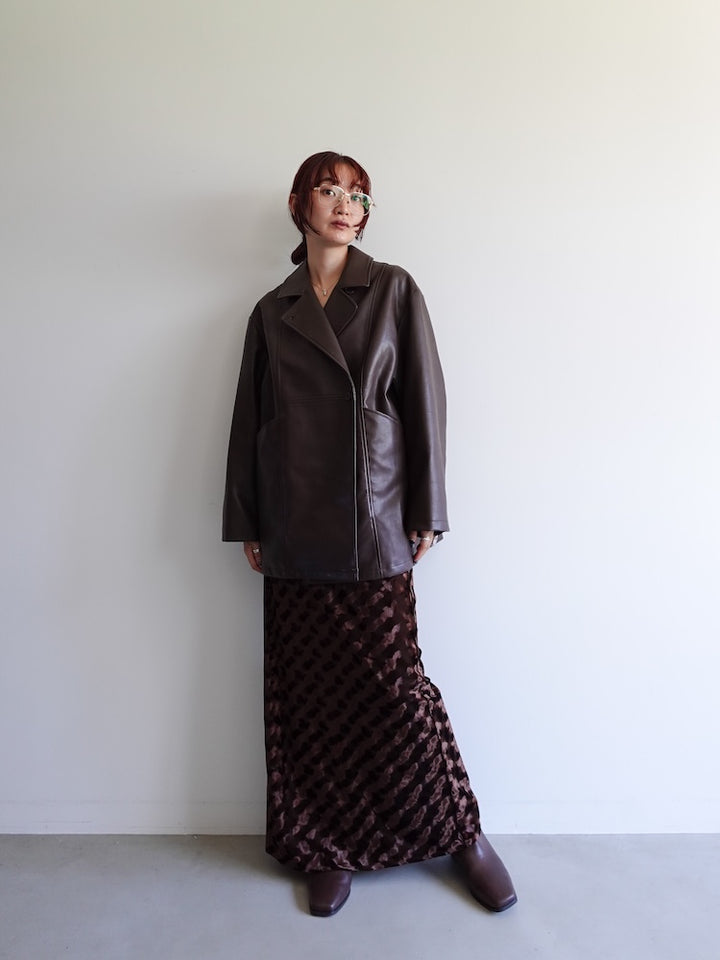 モデル身長：168cm / カラー：Brown