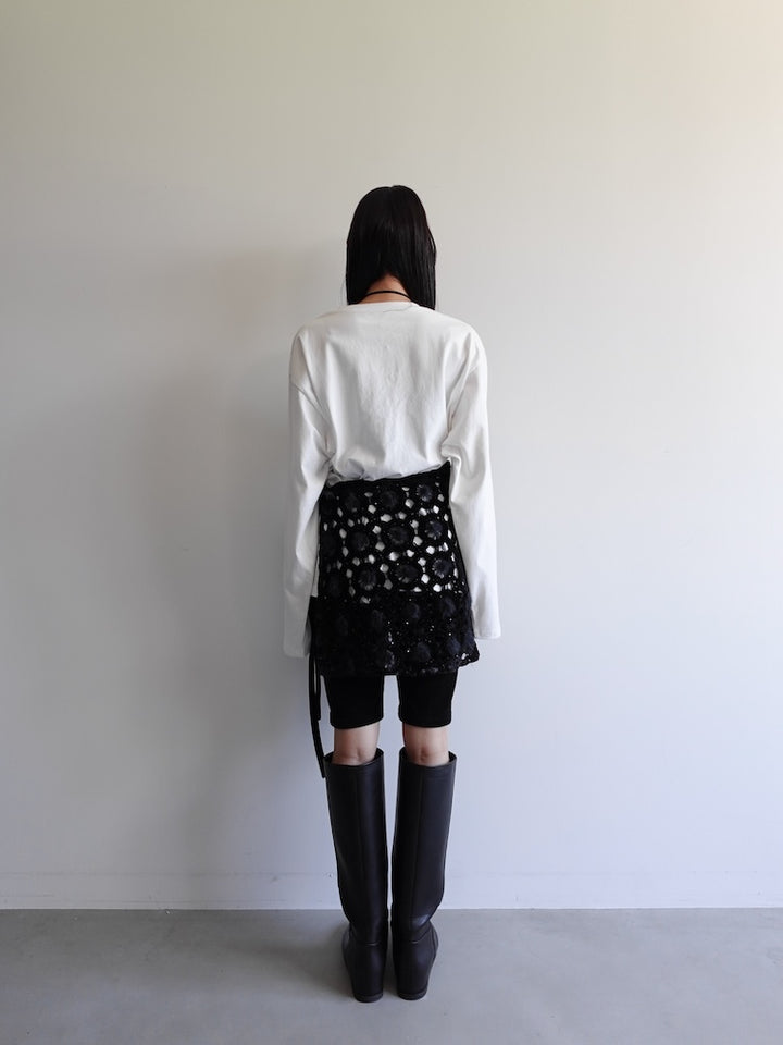 モデル身長：158cm / カラー：Black