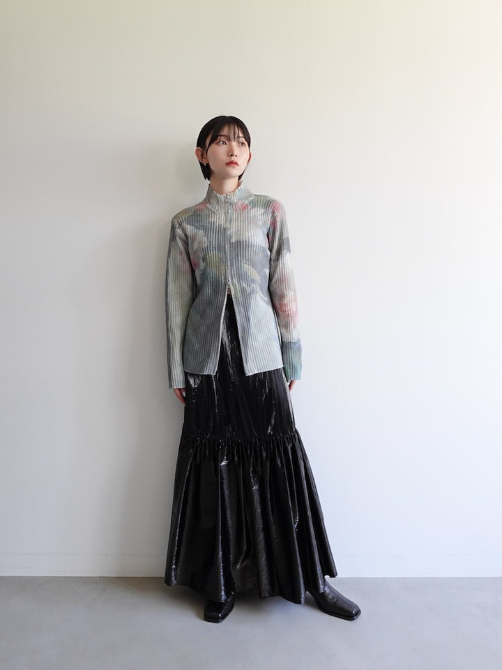 モデル身長：162cm / カラー：02 Blue Vase