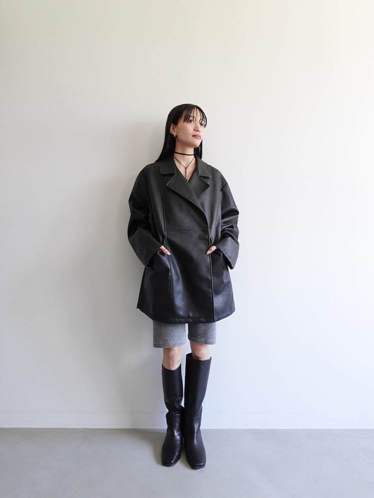 モデル身長：158cm / カラー：Black