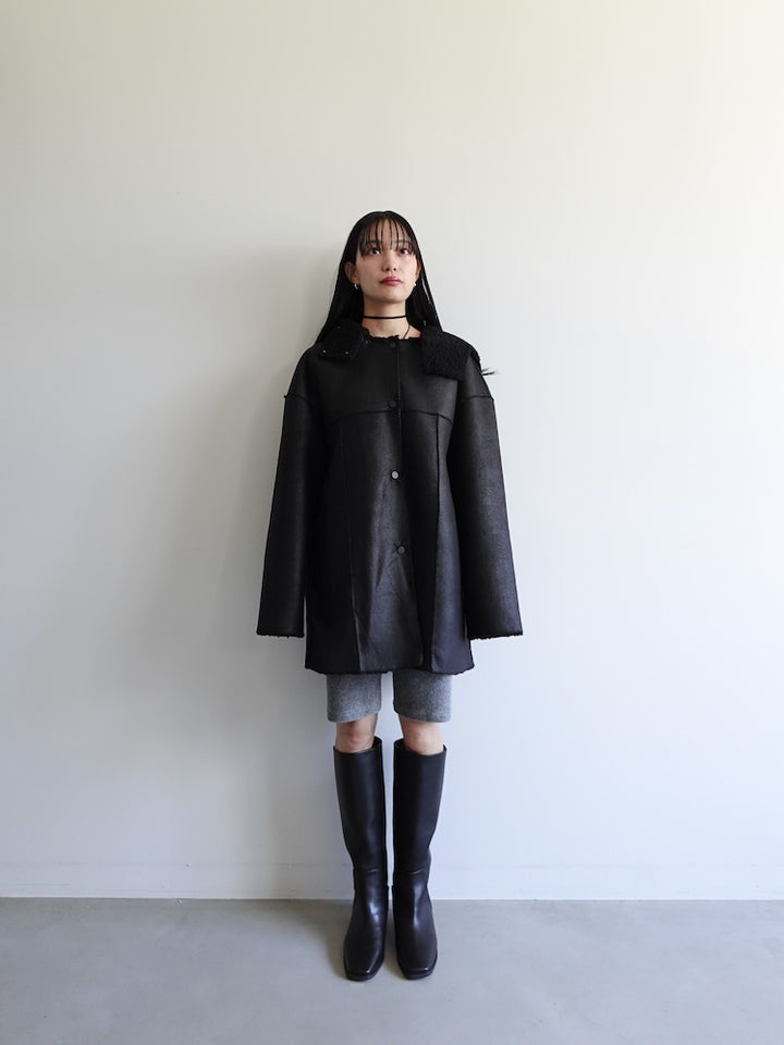 モデル身長：158cm / カラー：Black