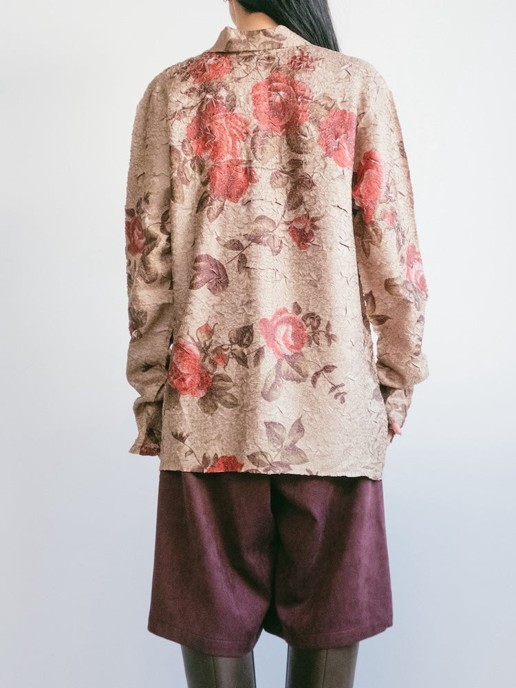 Crinkle Rose Shirt
