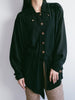 Rayon Design Drawstring Shirt