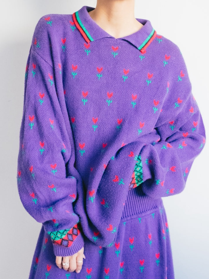 Tulip Knit Set-up