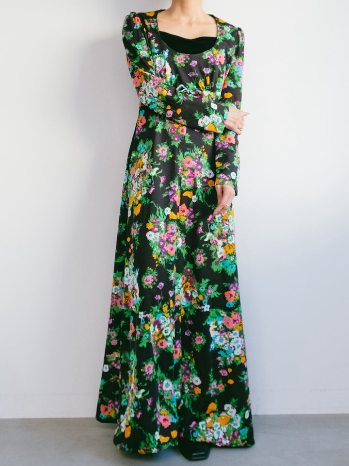 70s Flower Garden Dress