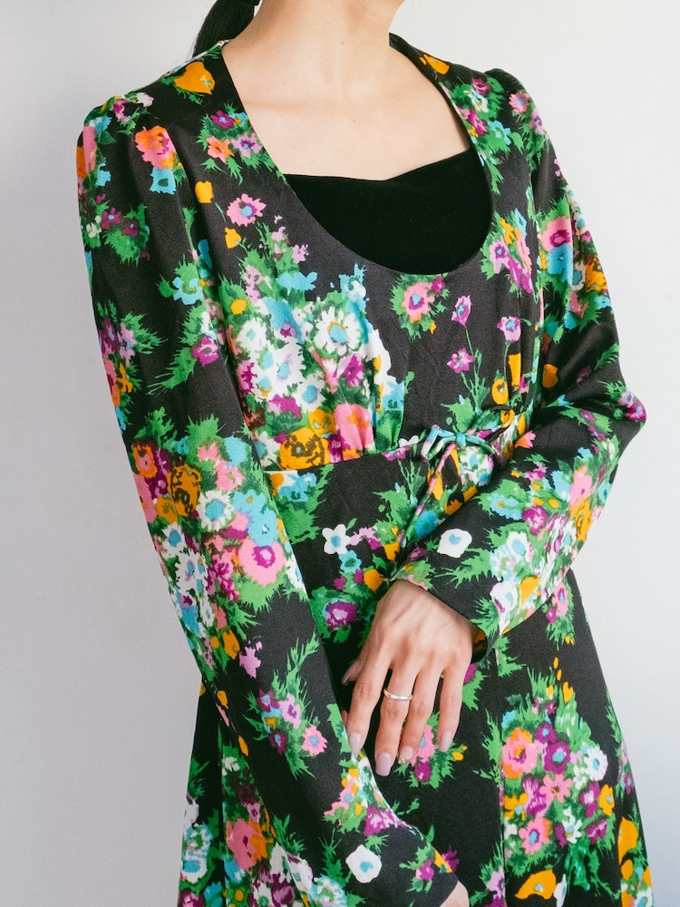 70s Flower Garden Dress