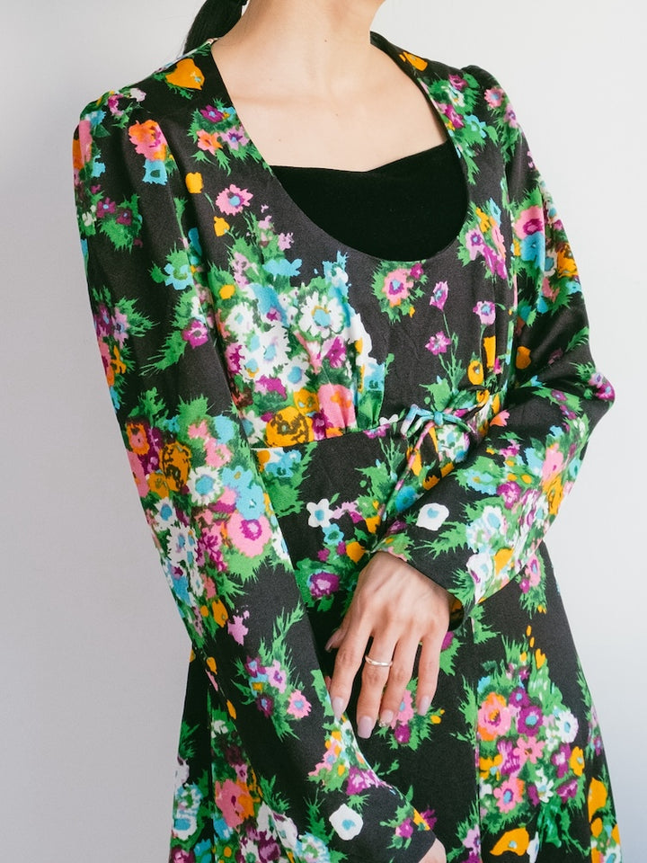 70s Flower Garden Dress