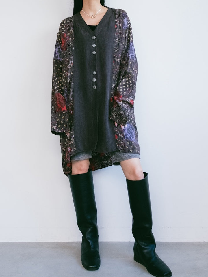 Silky Japonism Tunic