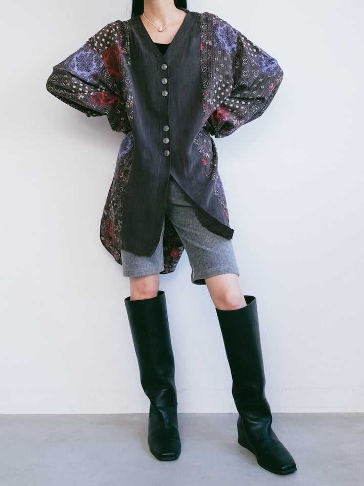 Silky Japonism Tunic