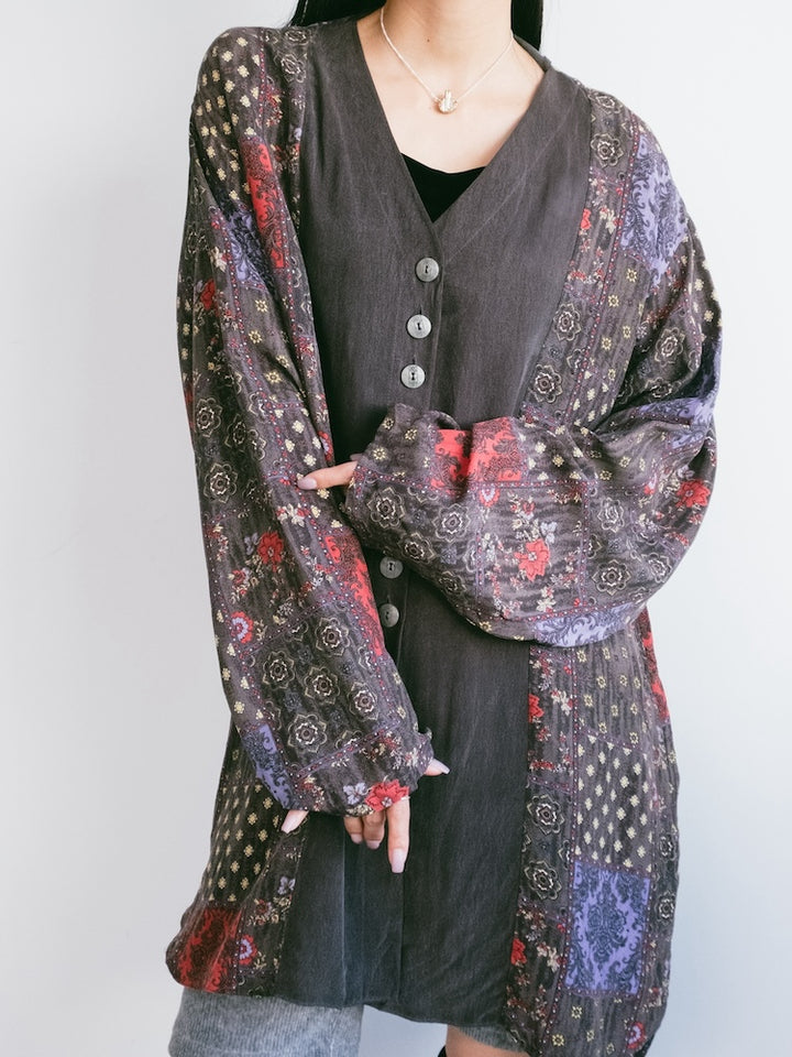 Silky Japonism Tunic