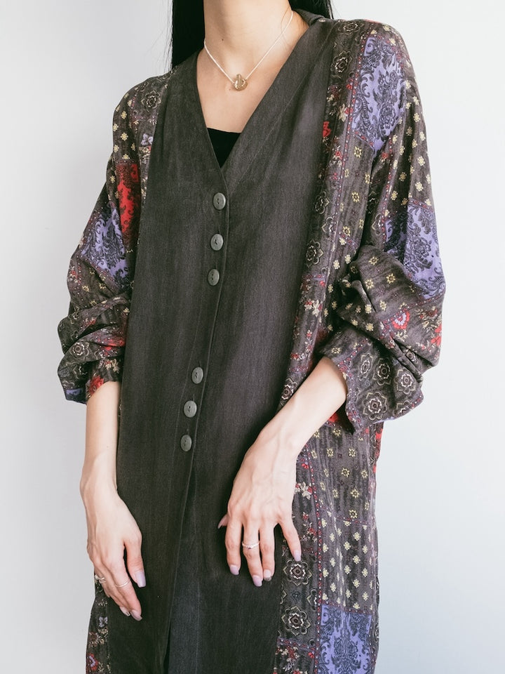 Silky Japonism Tunic