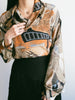 Neck Design Abstract Top
