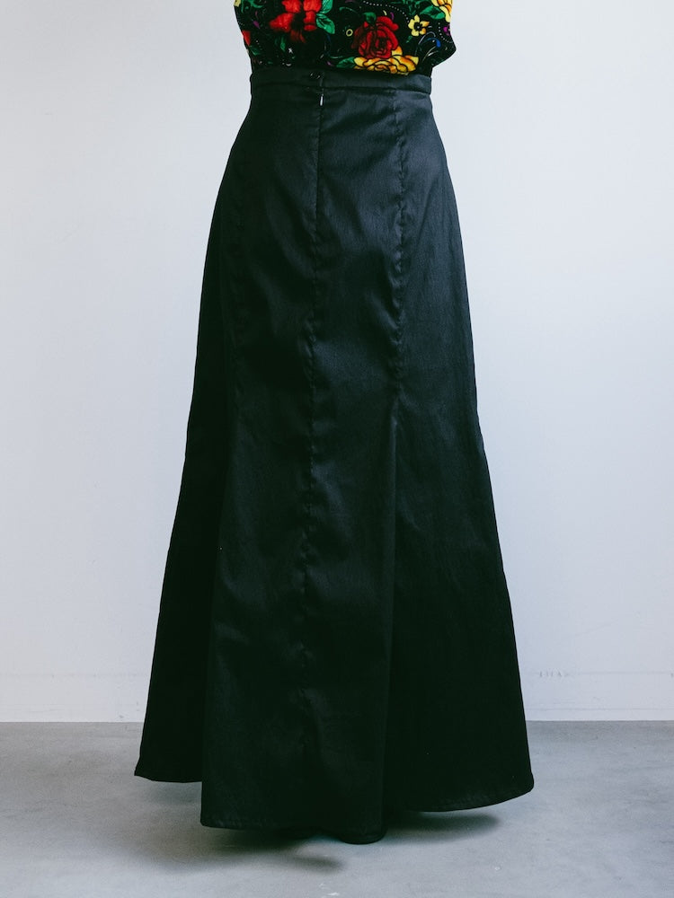 Mermaid Line Polyester Skirt