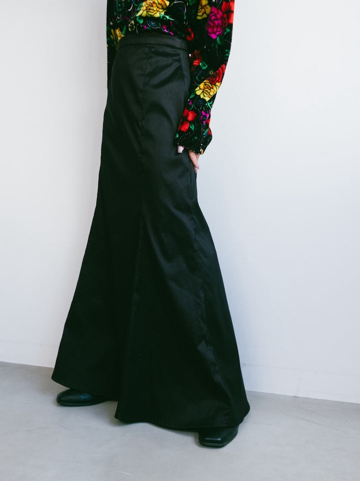 Mermaid Line Polyester Skirt
