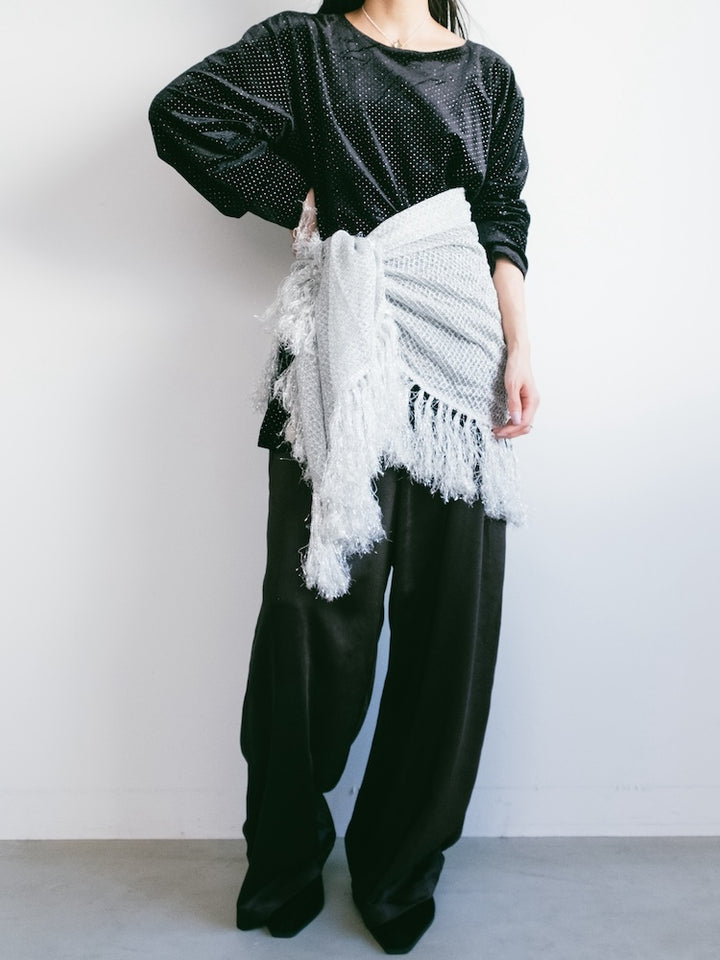 Studs Velour Over Tee