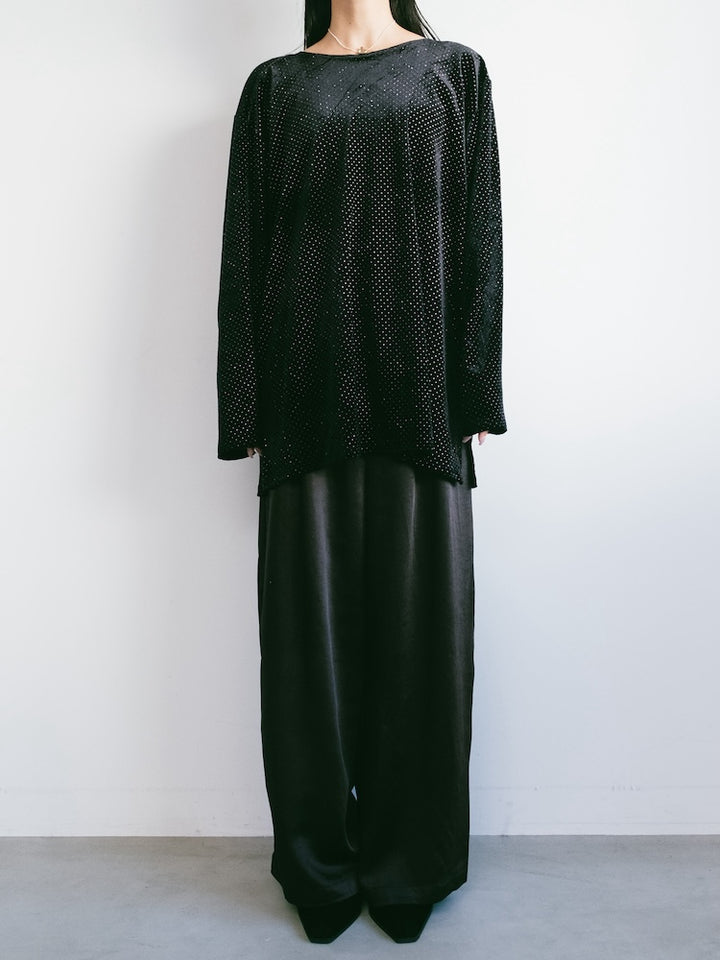 Studs Velour Over Tee