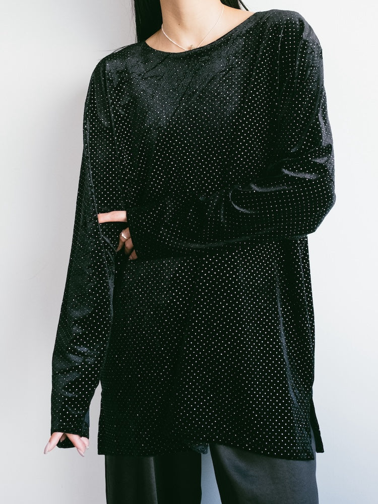 Studs Velour Over Tee