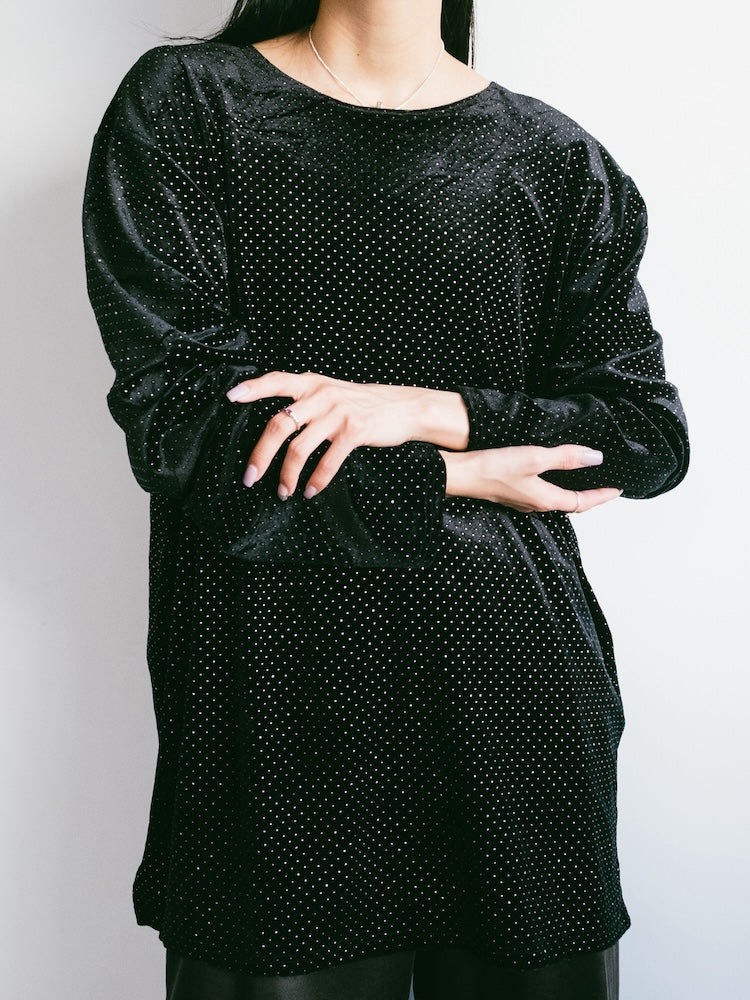 Studs Velour Over Tee