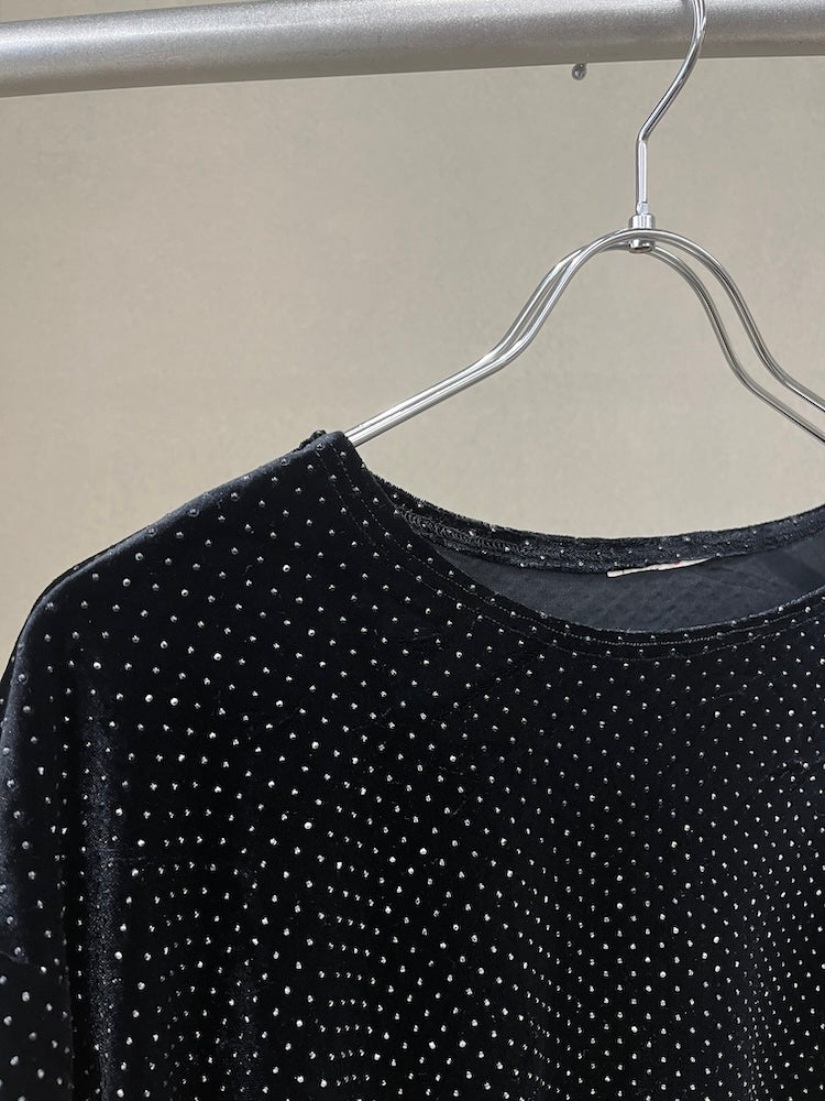Studs Velour Over Tee